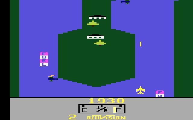River Raid, an Atari game