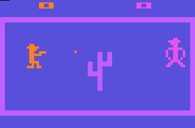 Outlaw, an Atari game